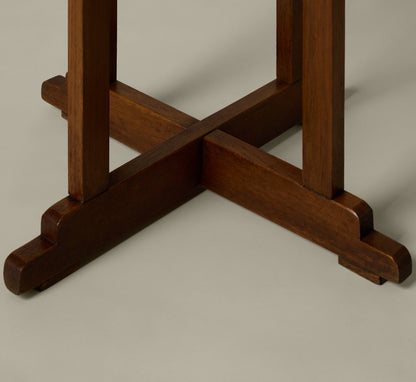 AMSTERDAM SCHOOL OAK SIDE TABLE