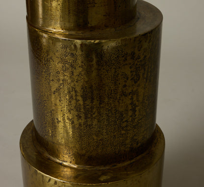 20TH CENTURY BRASS ABSTRACT SCULPTURE BY CLARK MURRAY