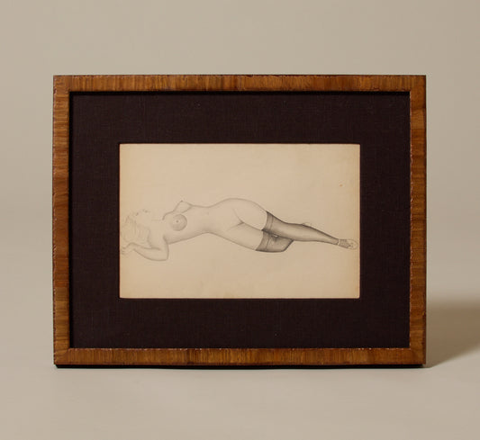 FEMALE NUDE PENCIL DRAWING I