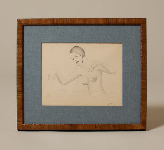 FEMALE NUDE PENCIL DRAWING III