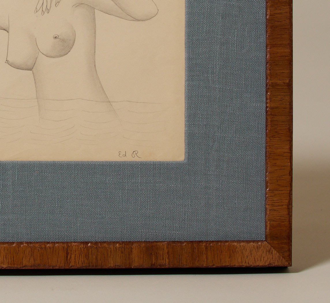 FEMALE NUDE PENCIL DRAWING III
