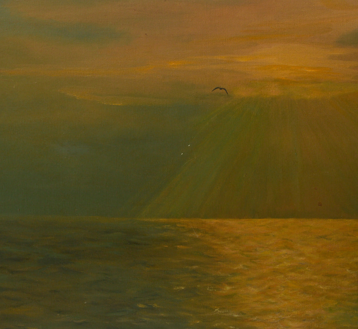 EARLY 20TH CENTURY AMERICAN TONALIST SEASCAPE