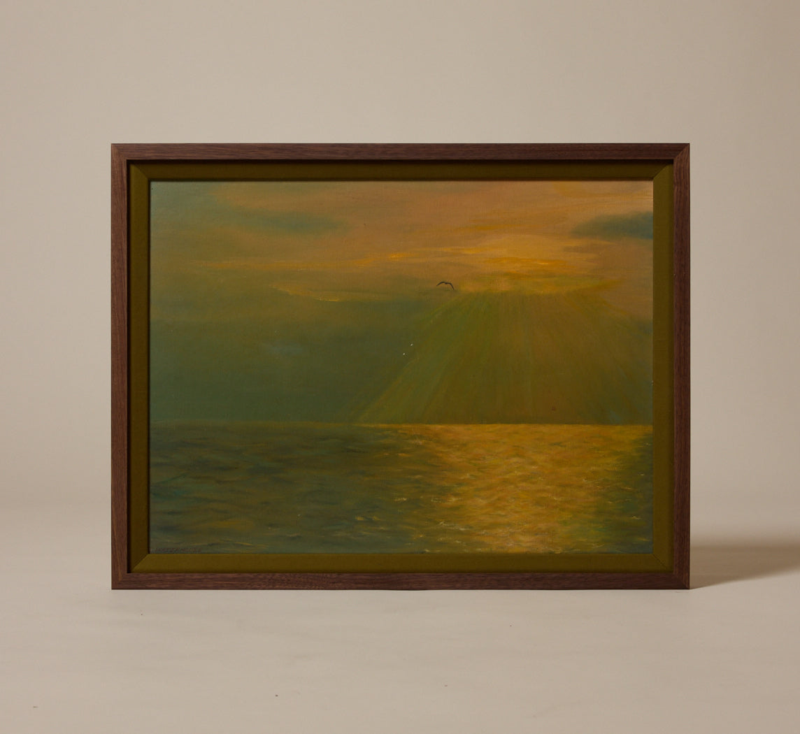 EARLY 20TH CENTURY AMERICAN TONALIST SEASCAPE