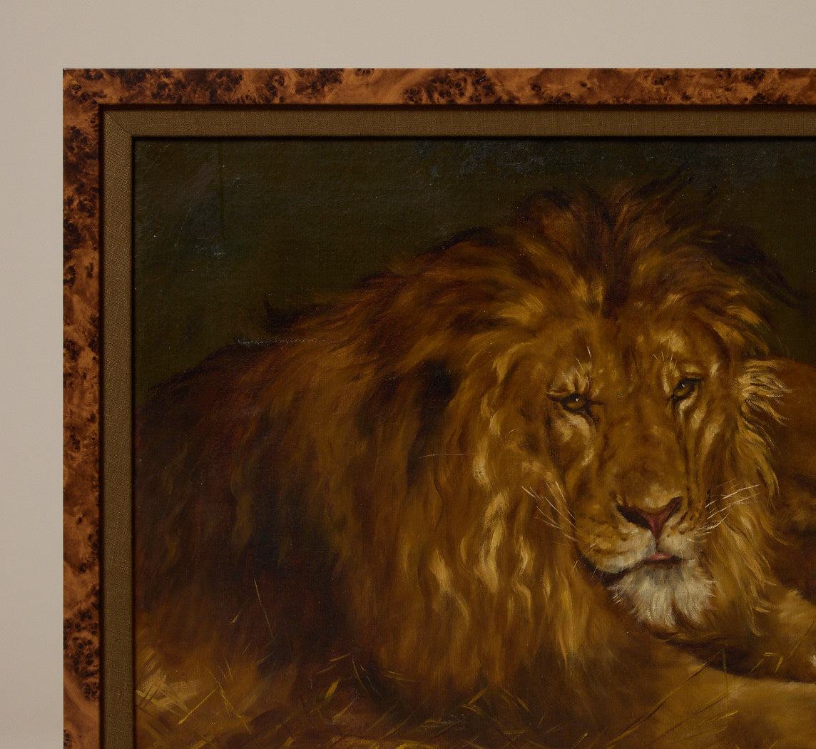 EARLY 20TH CENTURY LION & LIONESS, AFTER GEZA VASTAGH (1866-1919)