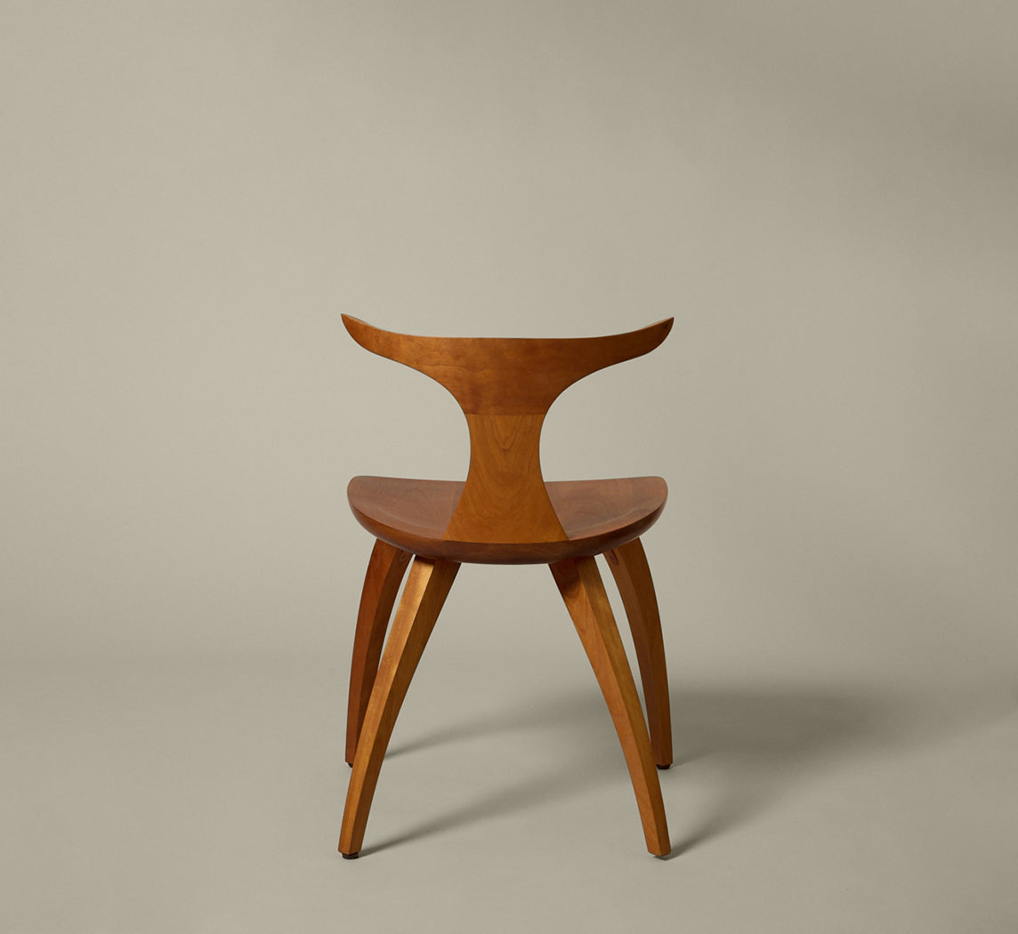 SET OF 6 CHERRY WOOD MERIDIAN DINING CHAIR BY THOS. MOSER