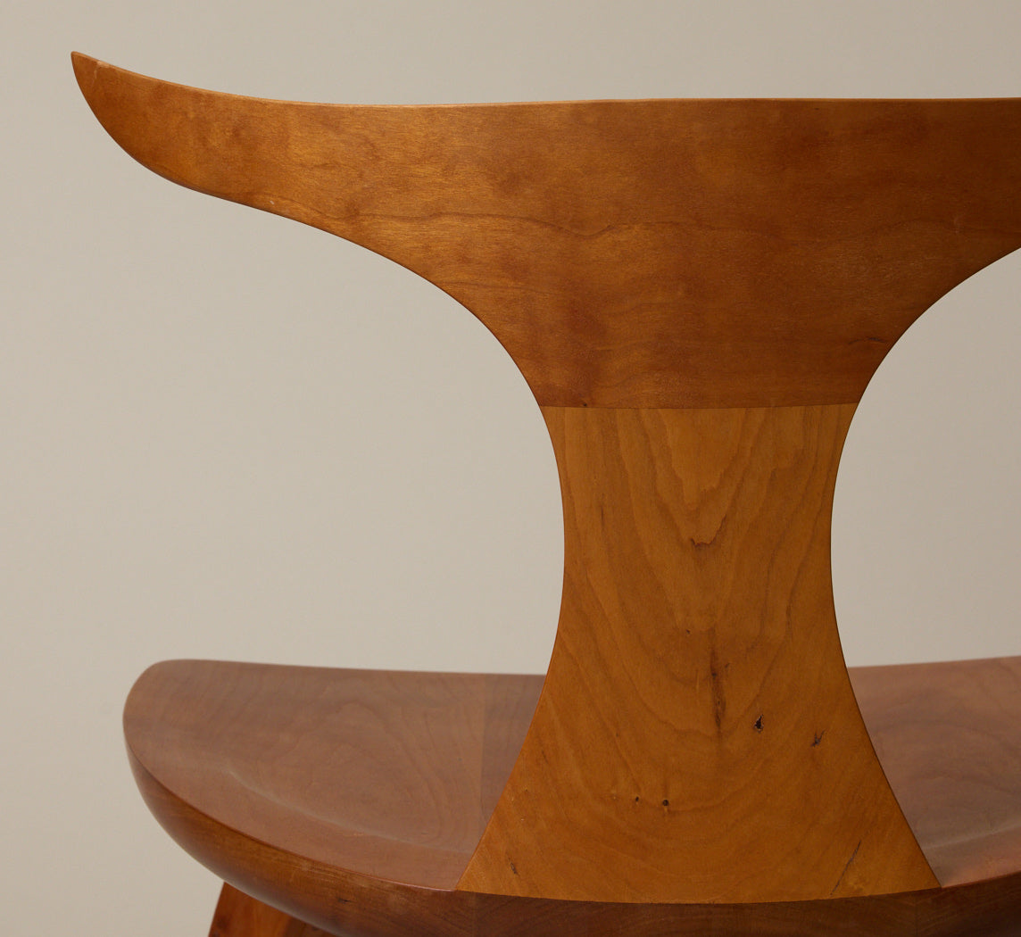 SET OF 6 CHERRY WOOD MERIDIAN DINING CHAIR BY THOS. MOSER – Pierce