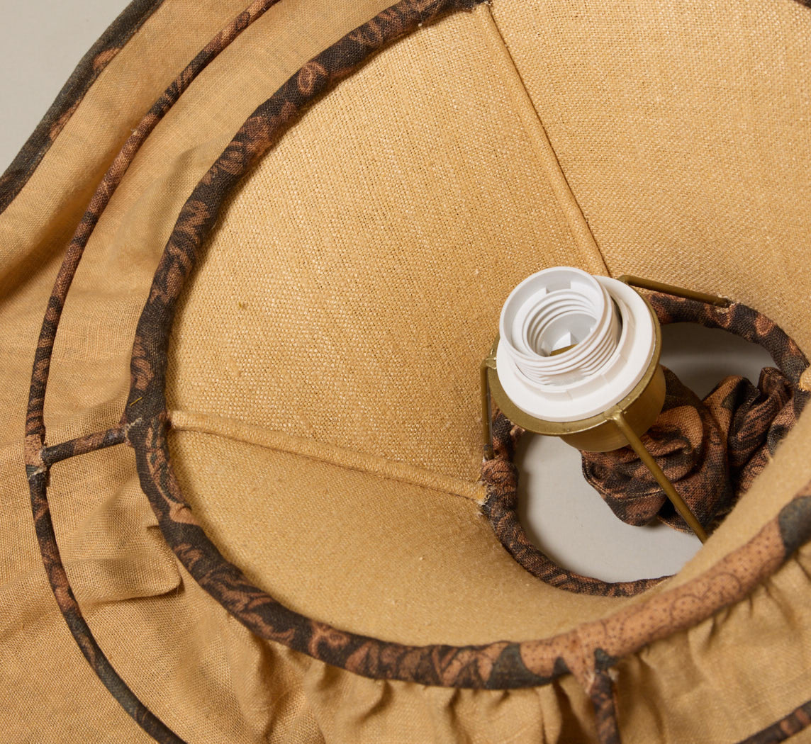 PIERCE & WARD LAMPSHADE PENDANT IN EASTERN GARDEN RAMBLE