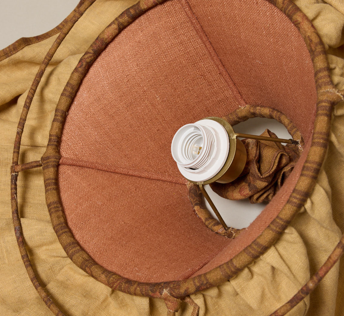 PIERCE & WARD LAMPSHADE PENDANT IN LADY MADONNA OLIVE