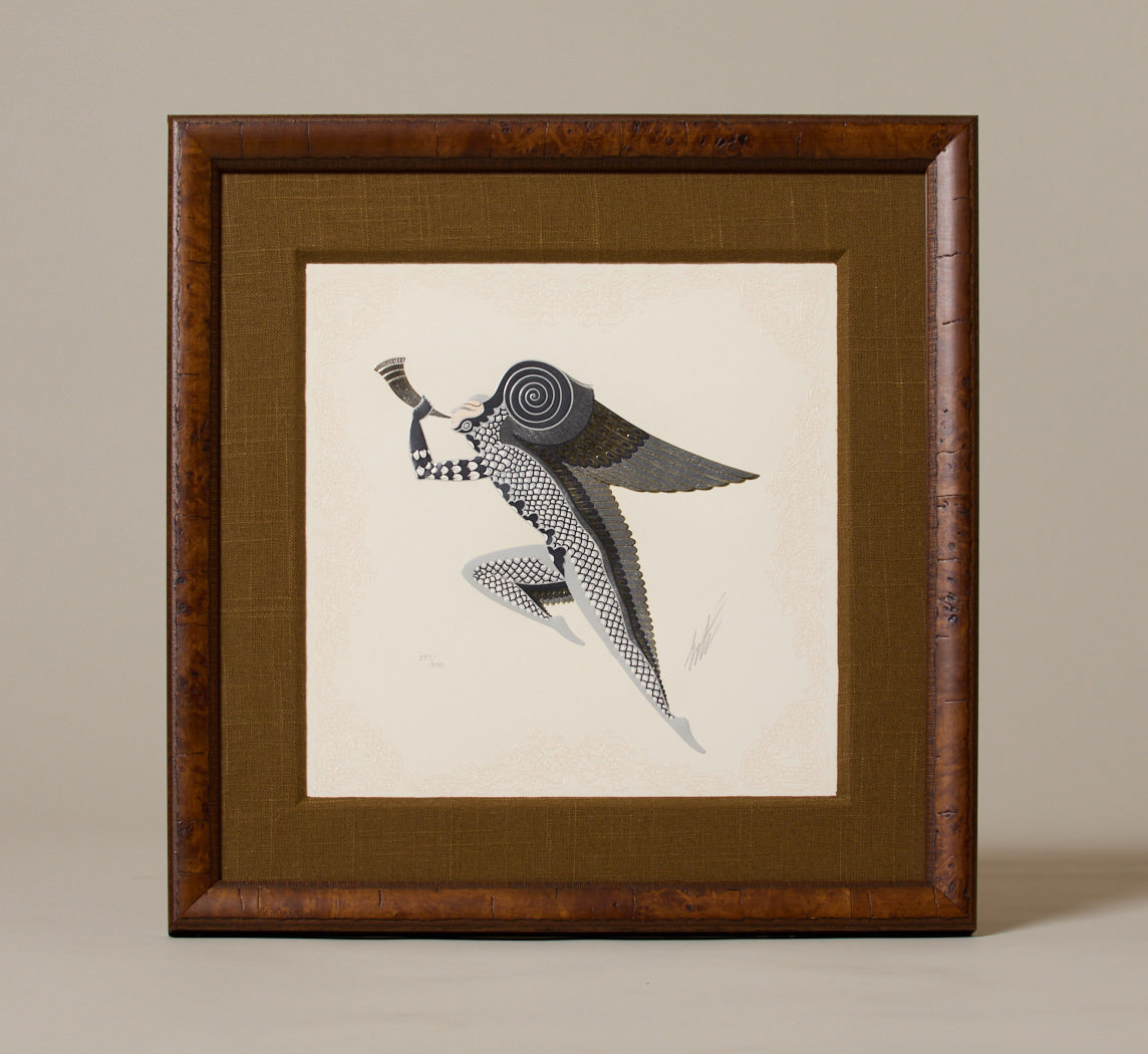 ERTE (1892-1990) SERIGRAPH "SEPHYR", SIGNED AND NUMBERED