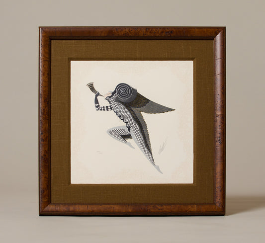 ERTE (1892-1990) SERIGRAPH "SEPHYR", SIGNED AND NUMBERED