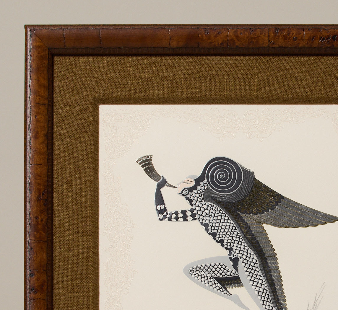 ERTE (1892-1990) SERIGRAPH "SEPHYR", SIGNED AND NUMBERED