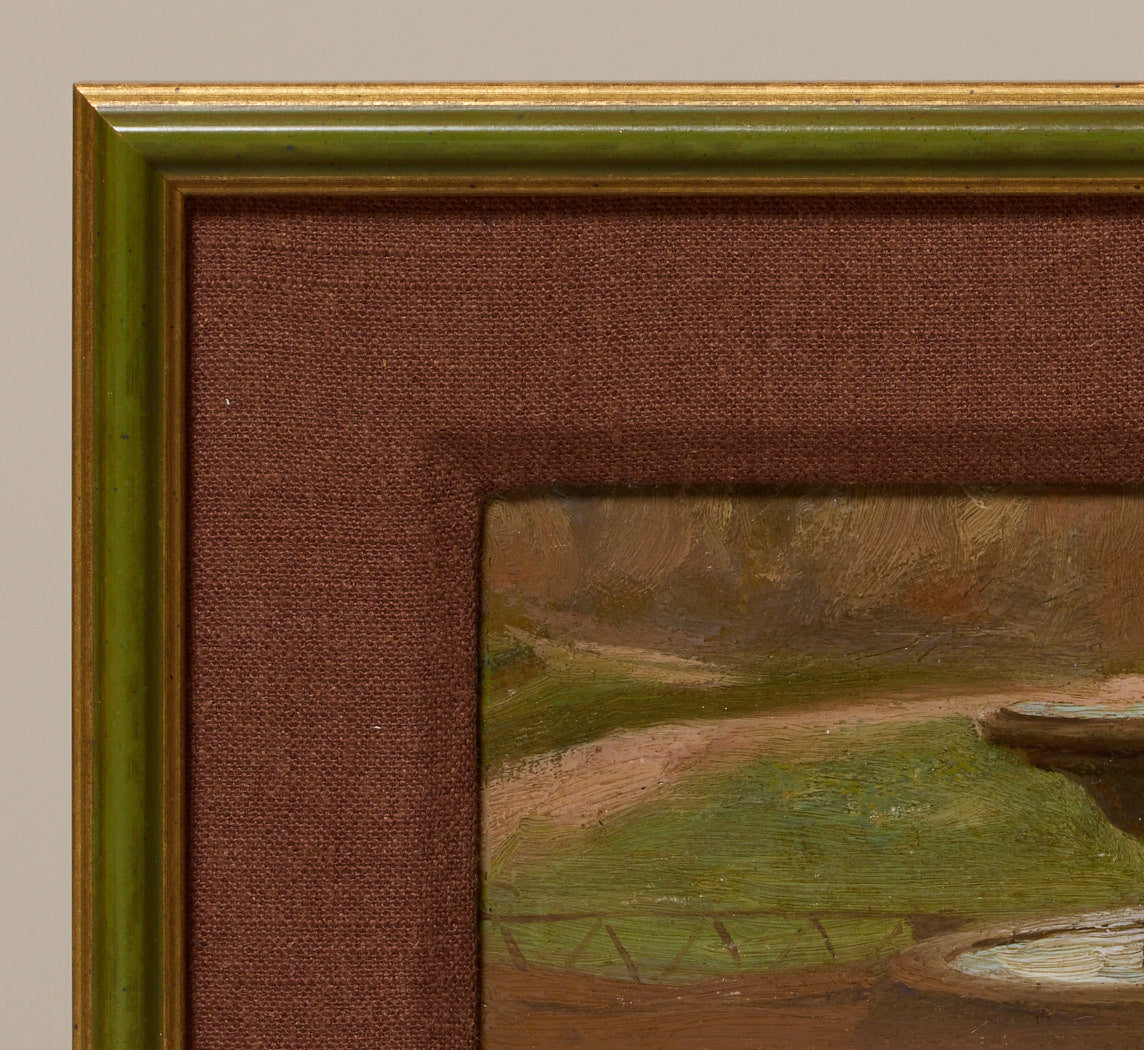 1920S ITALIAN SCHOOL GARDEN FOUNTAIN STUDY