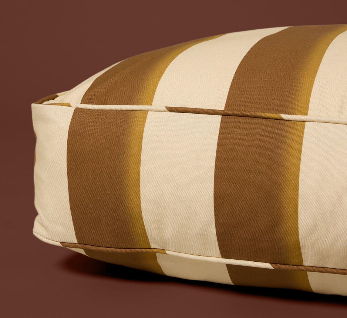 PIERCE & WARD DOG BED IN PALERMO STRIPE (MULTIPLE SIZES)