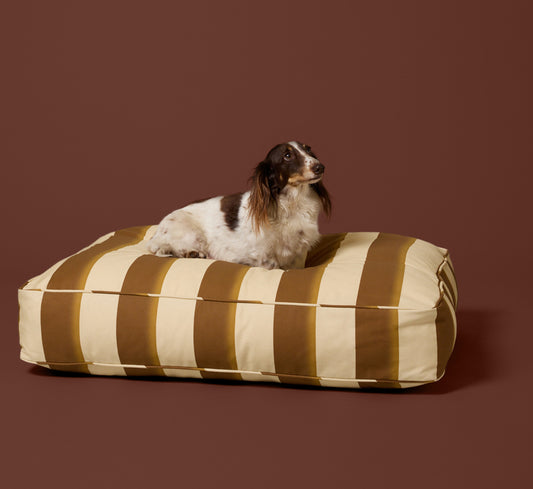 PIERCE & WARD DOG BED IN PALERMO STRIPE (MULTIPLE SIZES)
