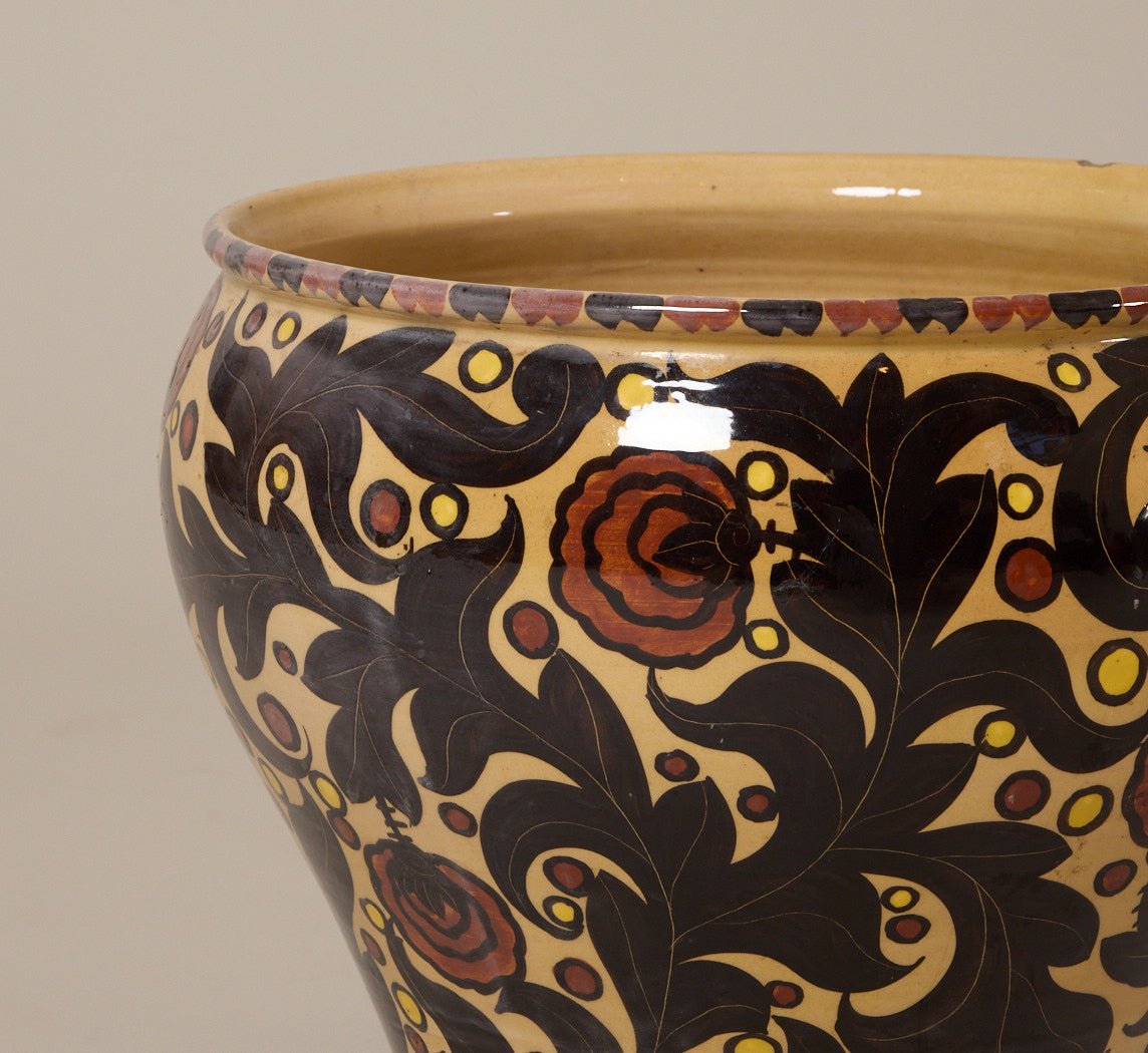 ITALIAN G. MAZZOTTI ALBISOLA MAJOLICA JARDINIERE
