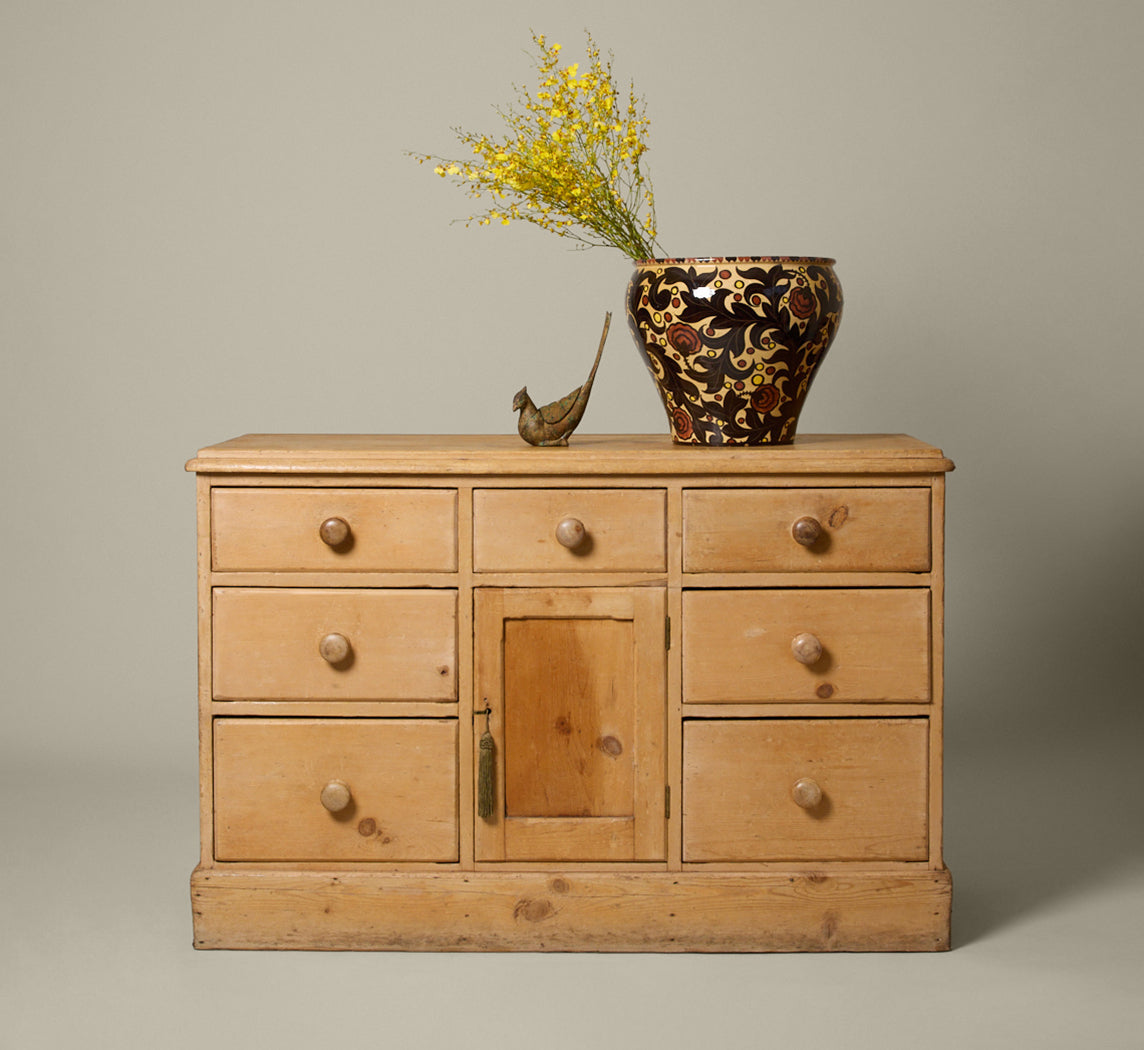EARLY 20TH CENTURY FRENCH PINE SIDEBOARD – Pierce & Ward EARLY 20TH CENTURY FRENCH PINE SIDEBOARD – Pierce & Ward