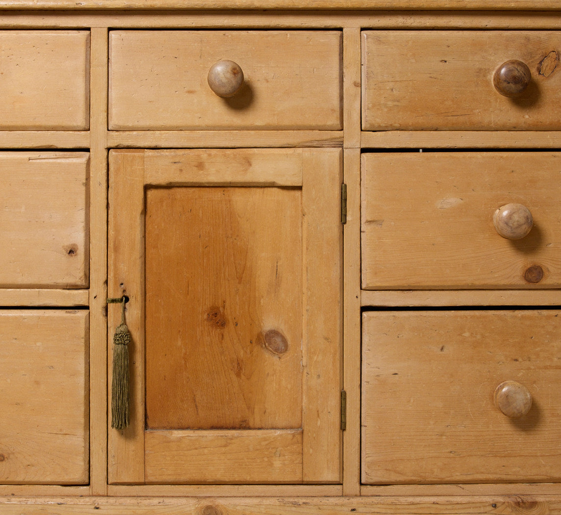 EARLY 20TH CENTURY FRENCH PINE SIDEBOARD