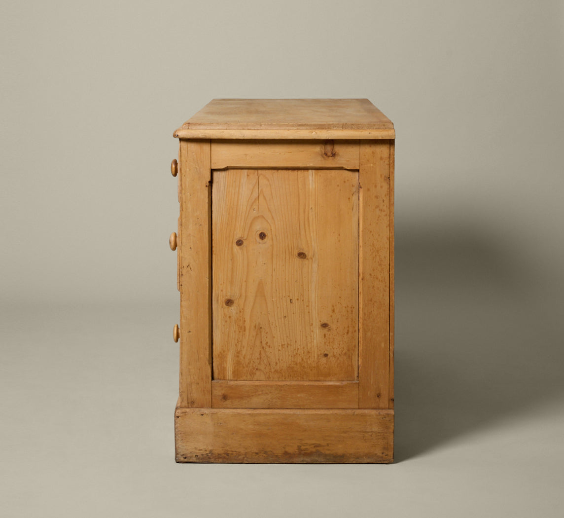 EARLY 20TH CENTURY FRENCH PINE SIDEBOARD
