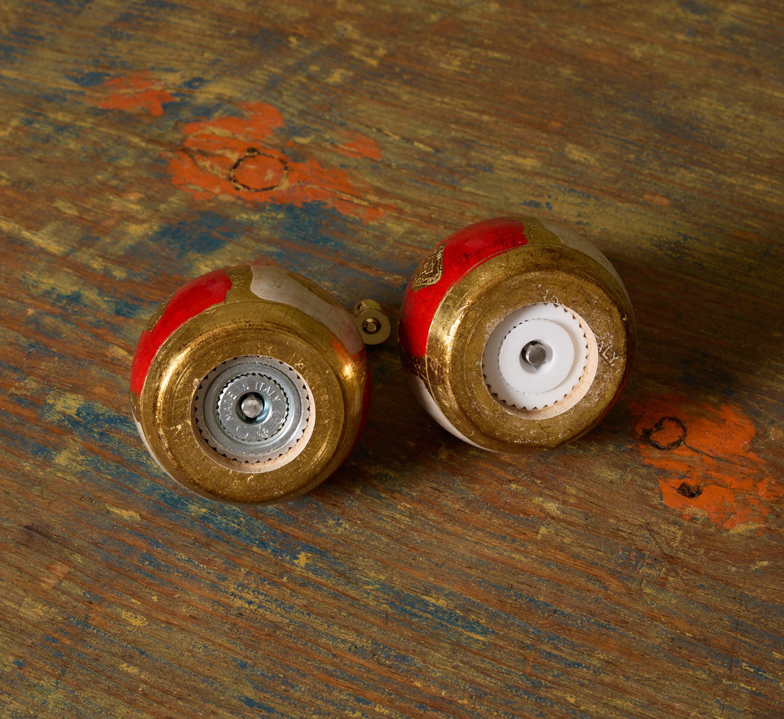 FLORENTINE SALT & PEPPER MILL SET BY CHIARUGI
