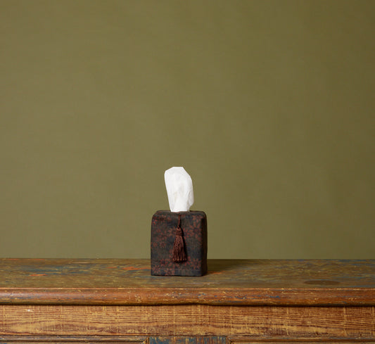 PIERCE & WARD SHELLEY TISSUE BOX COVER