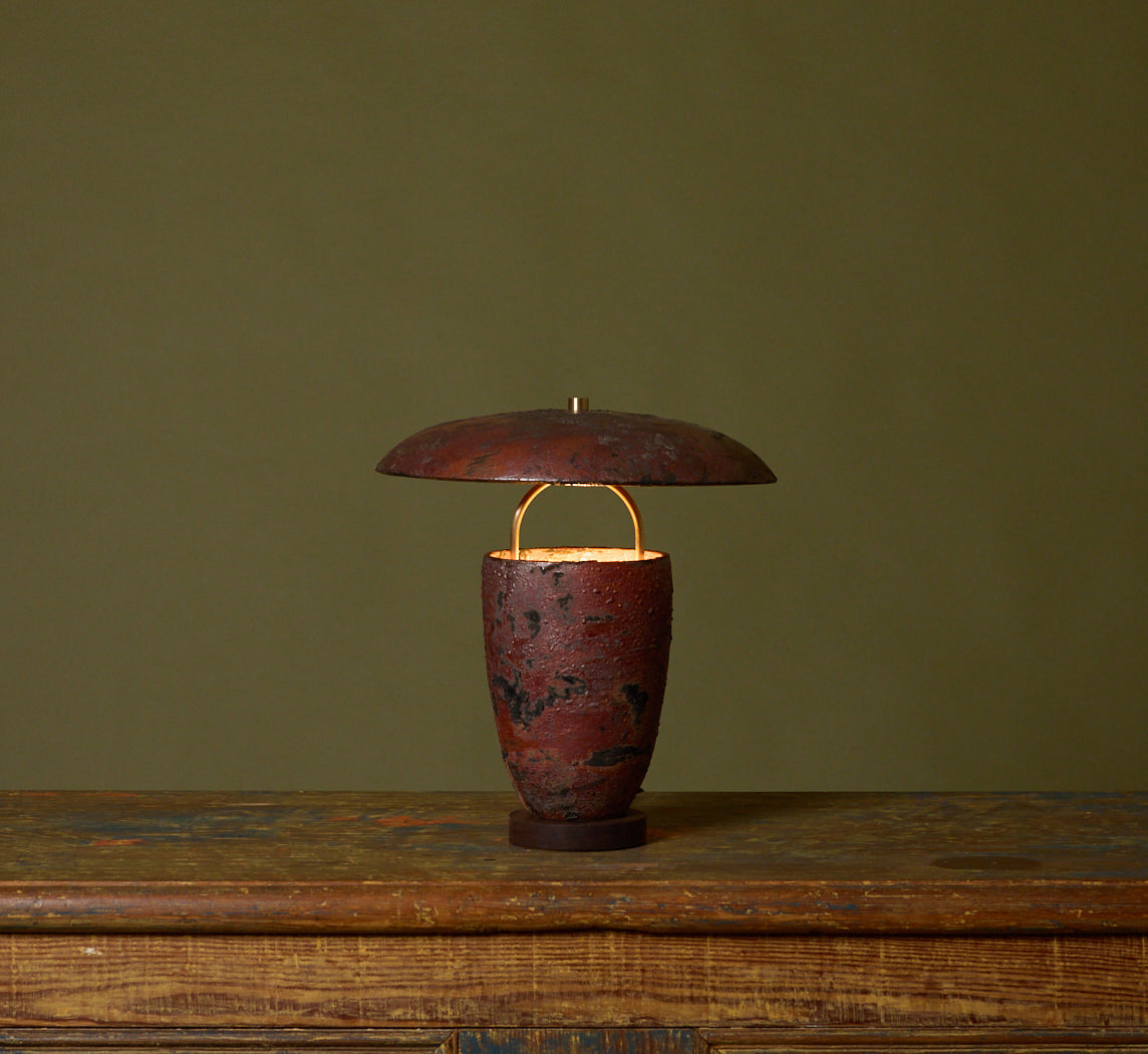 RAKU ATOMIC TABLE LAMP IN MARS I