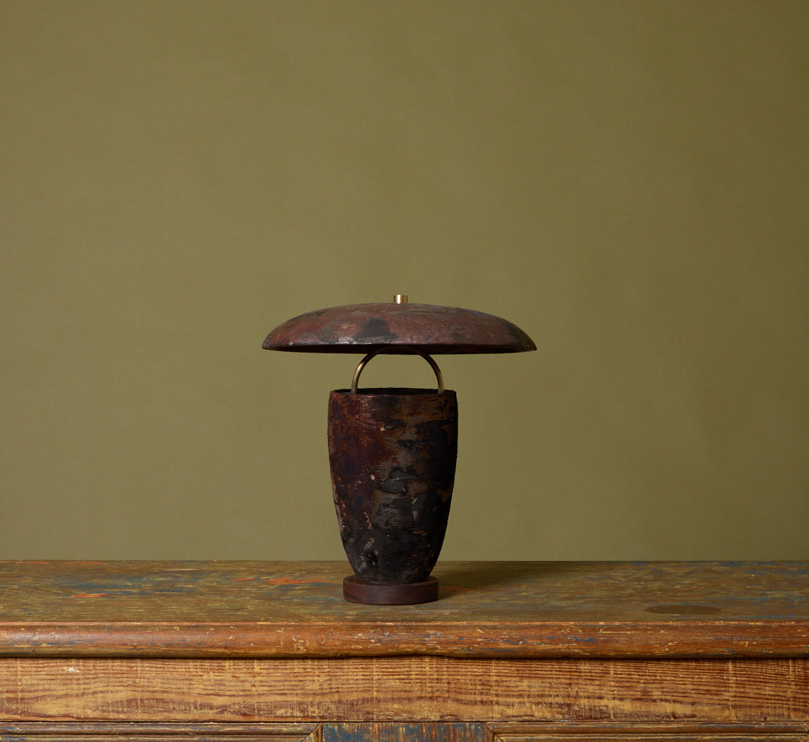 RAKU ATOMIC TABLE LAMP IN MARS IV