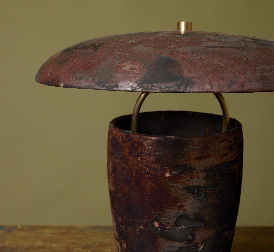 RAKU ATOMIC TABLE LAMP IN MARS IV