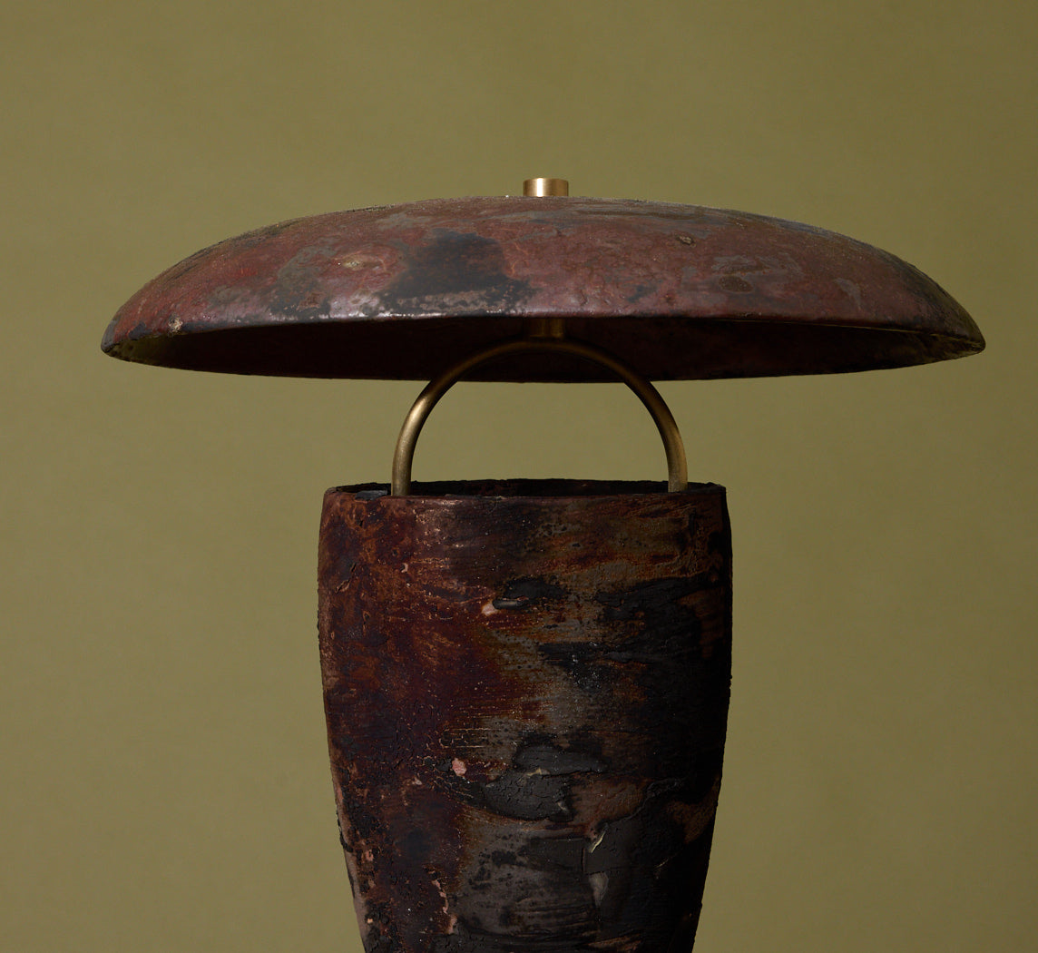 RAKU ATOMIC TABLE LAMP IN MARS IV