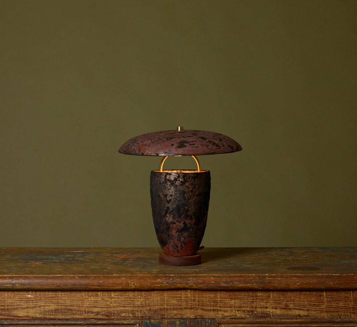 RAKU ATOMIC TABLE LAMP IN MARS V