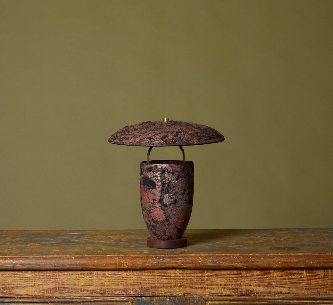 RAKU ATOMIC TABLE LAMP IN VENUS V