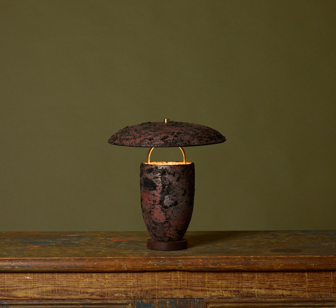 RAKU ATOMIC TABLE LAMP IN VENUS V