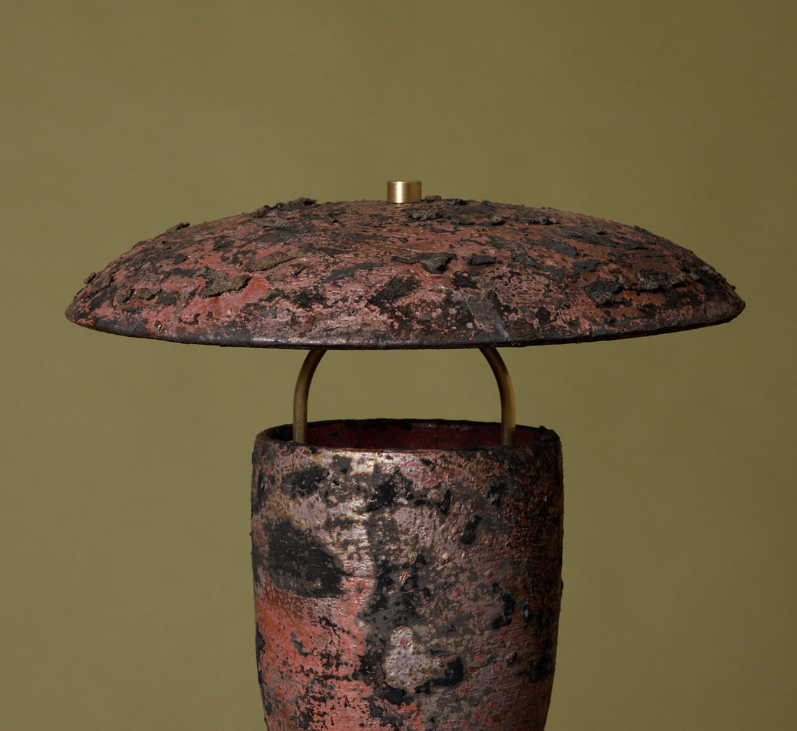 RAKU ATOMIC TABLE LAMP IN VENUS V