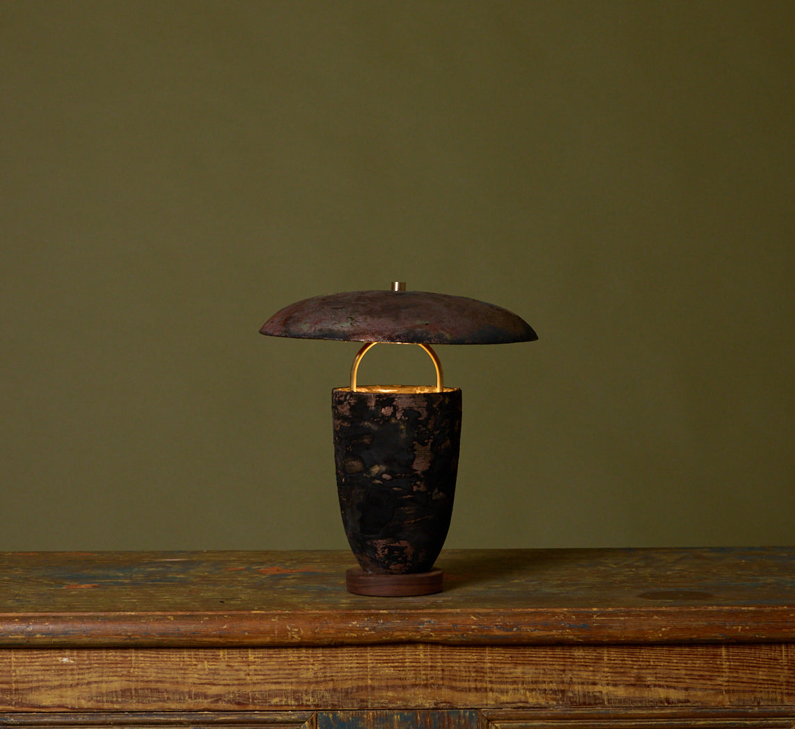 RAKU ATOMIC TABLE LAMP IN VENUS IV