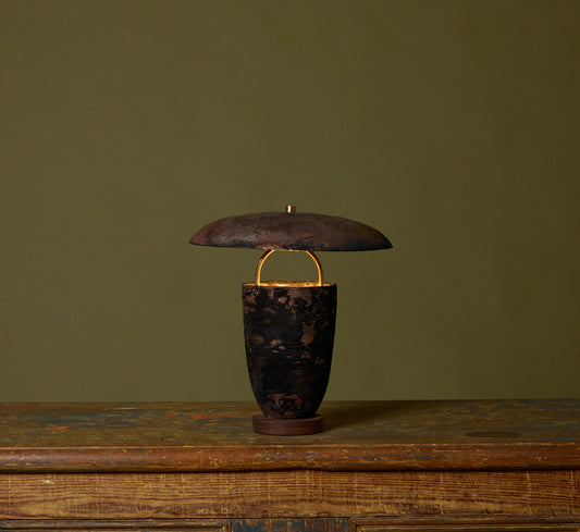 RAKU ATOMIC TABLE LAMP IN VENUS IV