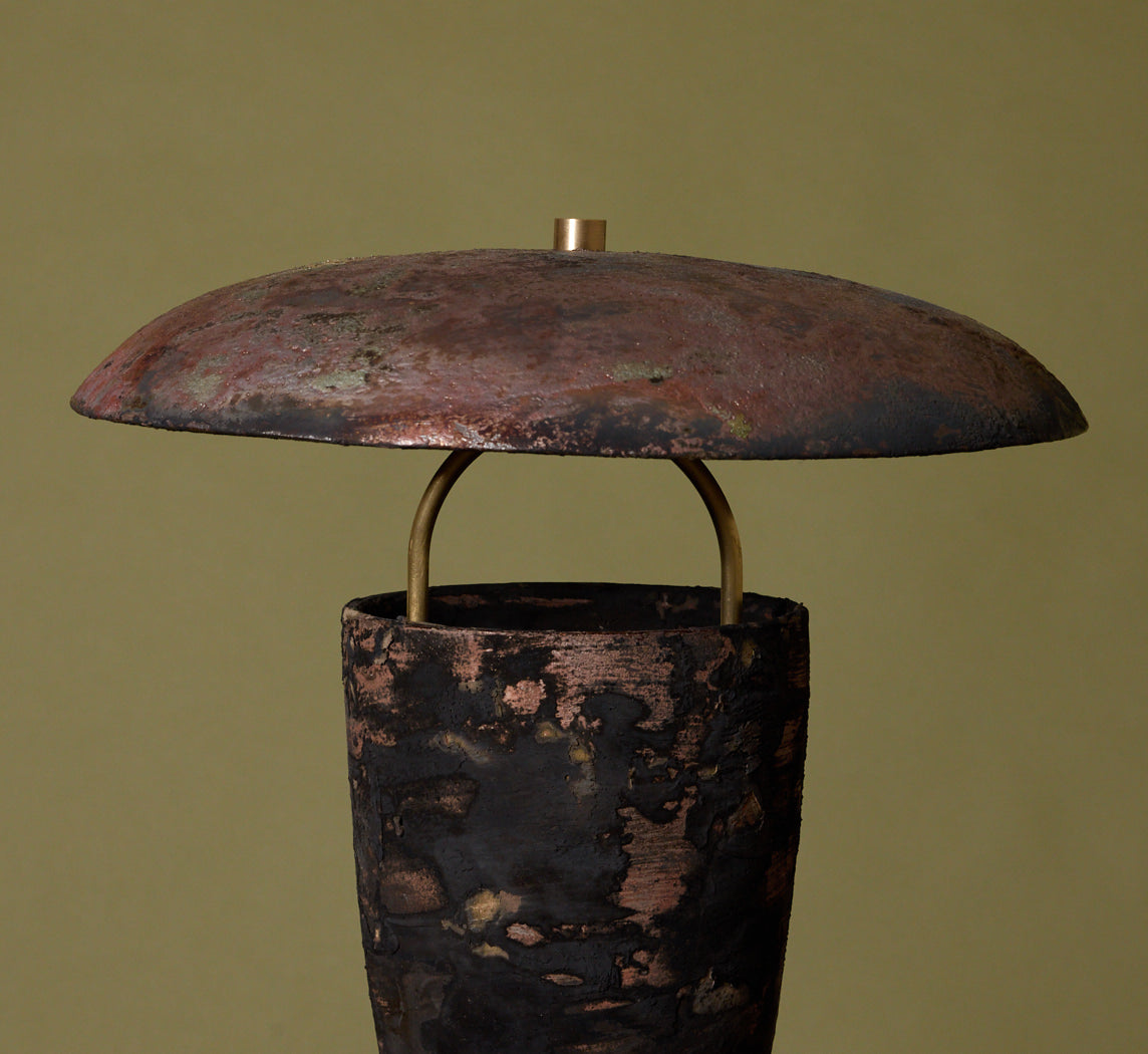 RAKU ATOMIC TABLE LAMP IN VENUS IV