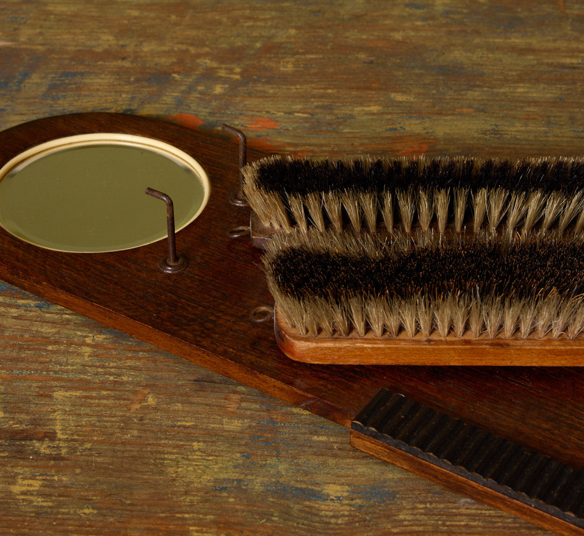 1930S AMSTERDAM SCHOOL VALET MIRROR