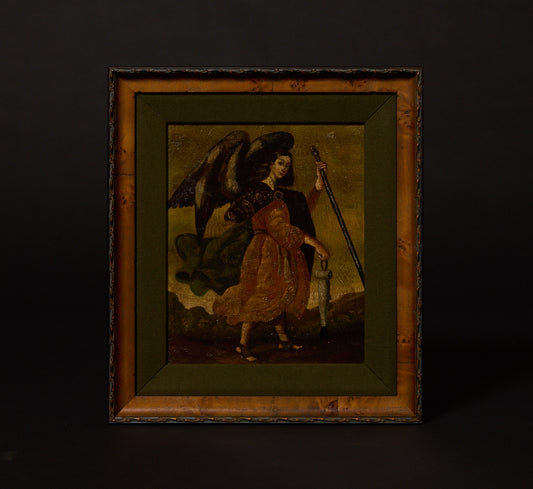 20TH CENTURY CUSCO SCHOOL SAINT RAPHAËL PANEL