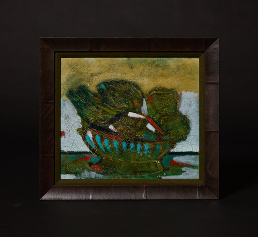 MIDCENTURY ITALIAN ABSTRACT STILL LIFE BY LAZZARO DONATI (1926-1977)