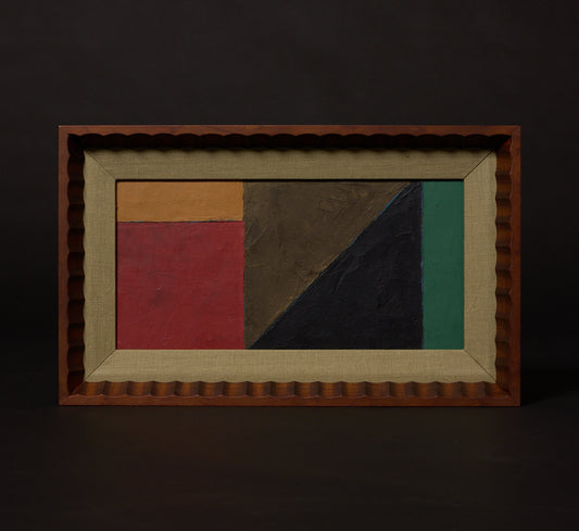 VINTAGE COLOR BLOCK COMPOSITION
