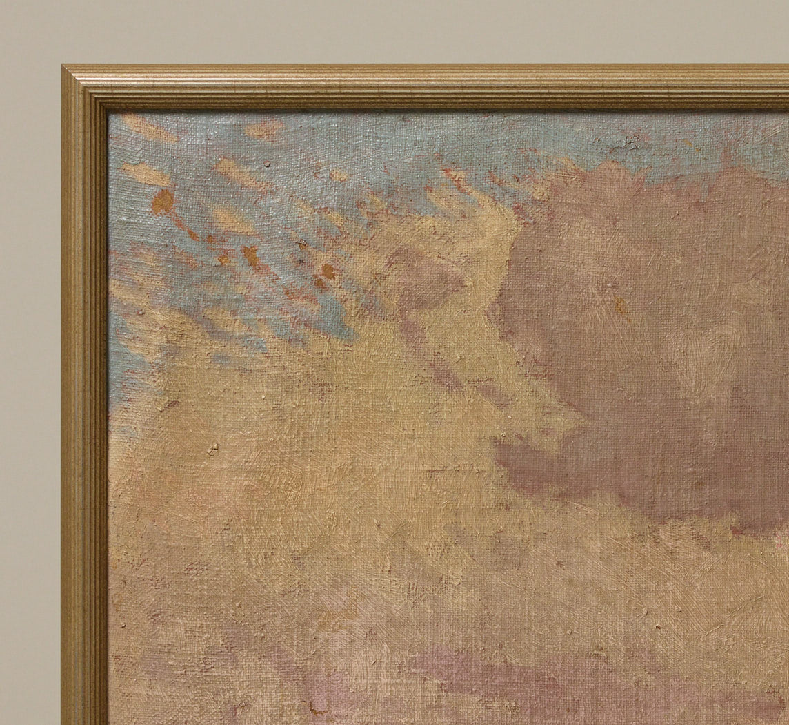 1920S PASTEL POST IMPRESSIONIST LANDSCAPE