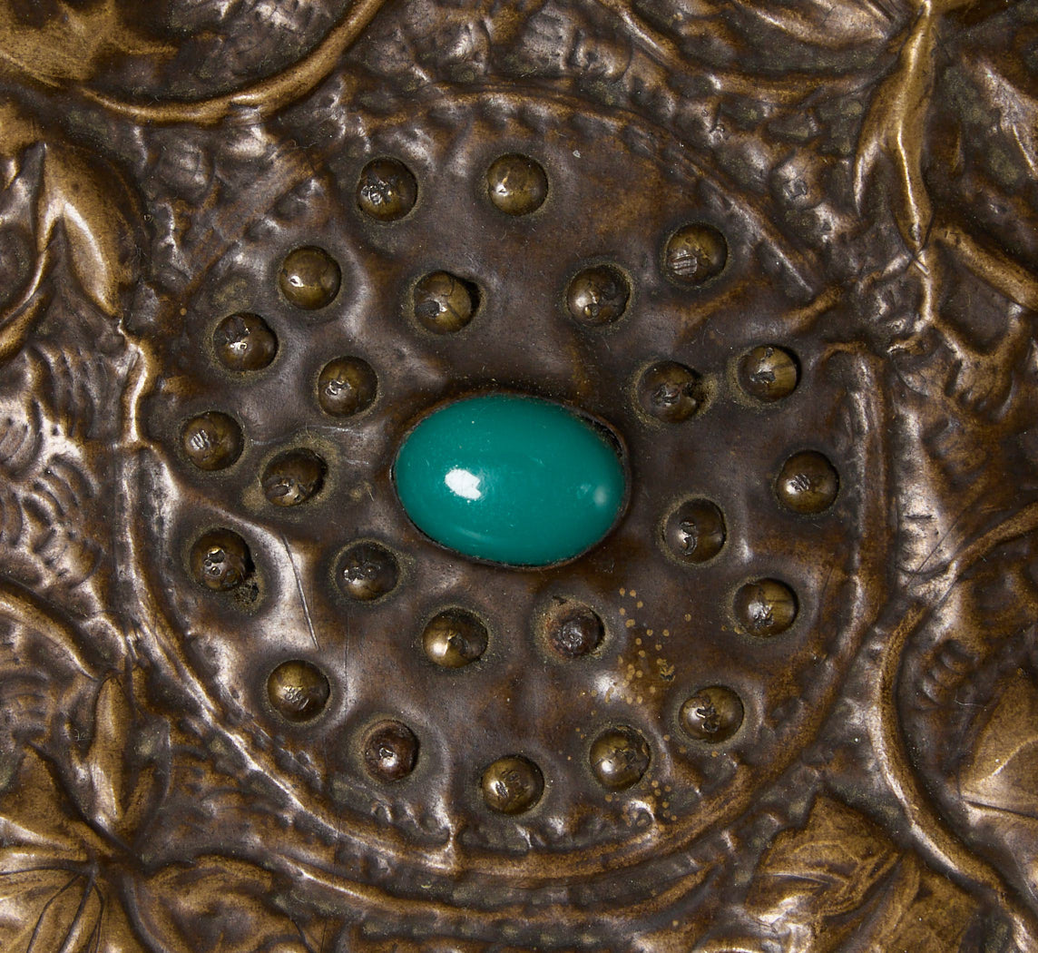 EARLY 20TH CENTURY AUSTRIAN COPPER REPOUSSÉ BOX