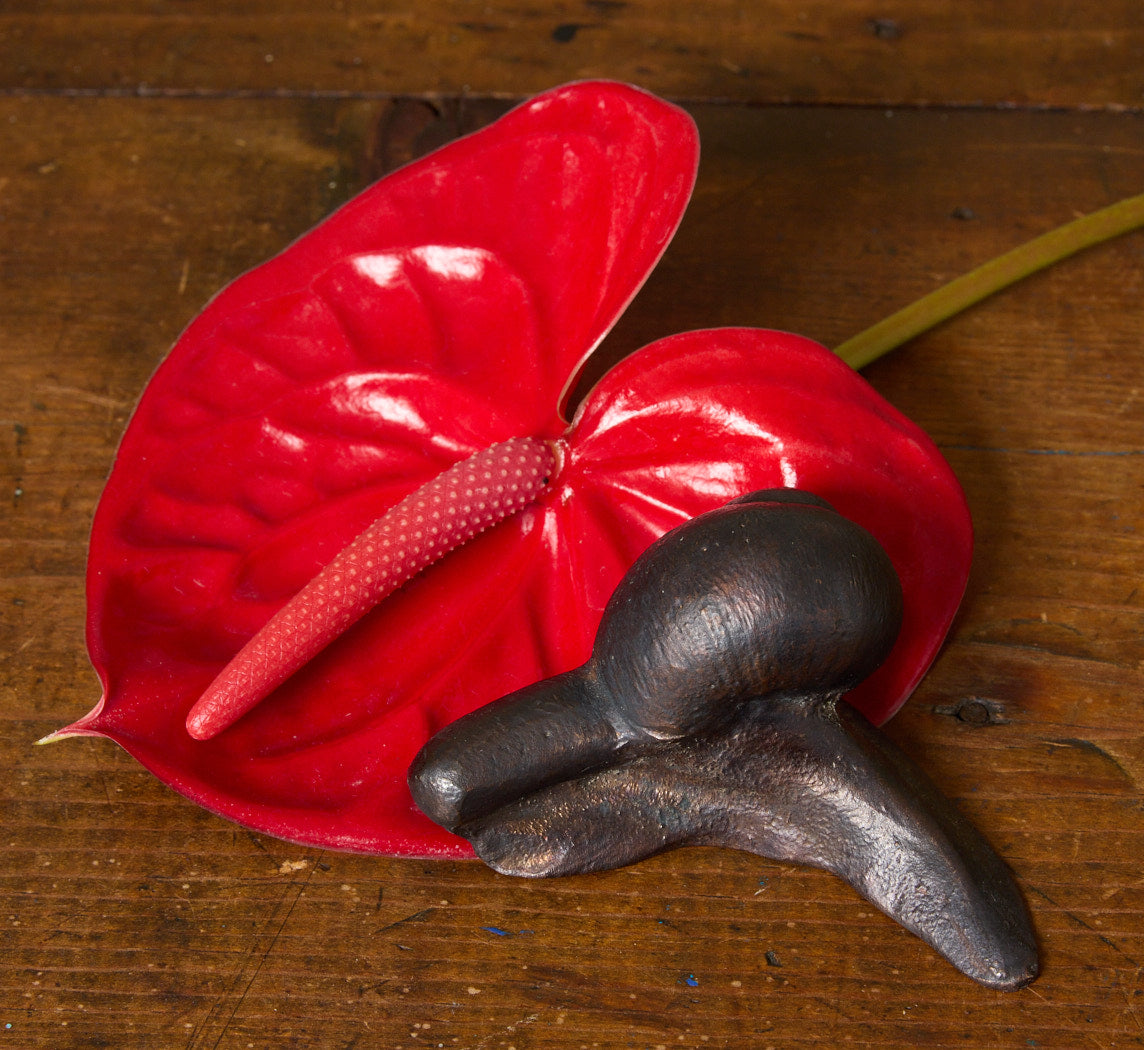VINTAGE BRONZE SNAIL SCULPTURE BY GUSTINUS AMBROSI (1893-1975)