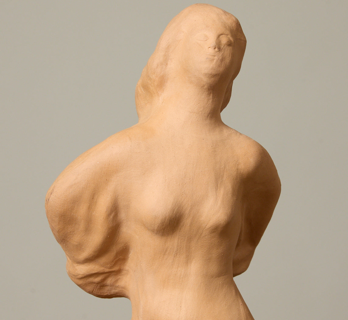 VIENNA SECESSION TERRACOTTA FIGURE SCULTPURE FOR VILLA PRIMAVESI
