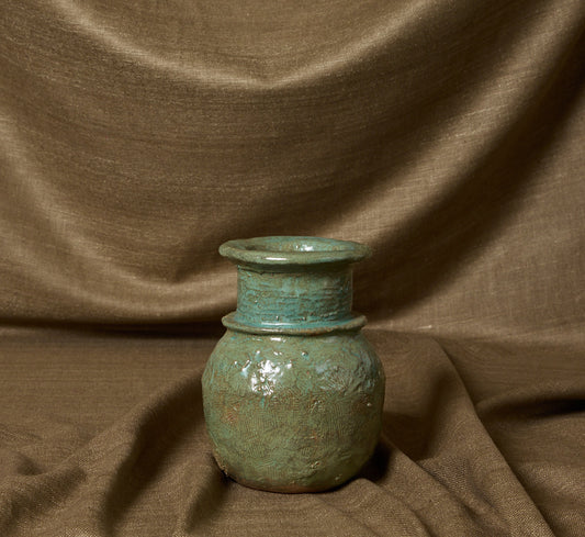 STONEWARE VASE IN SAGGIO BY POTTERY ROMA