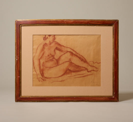 1920S ITALIAN NUDE FIGURE STUDY BY FELICE CARENA (1879-1966) I