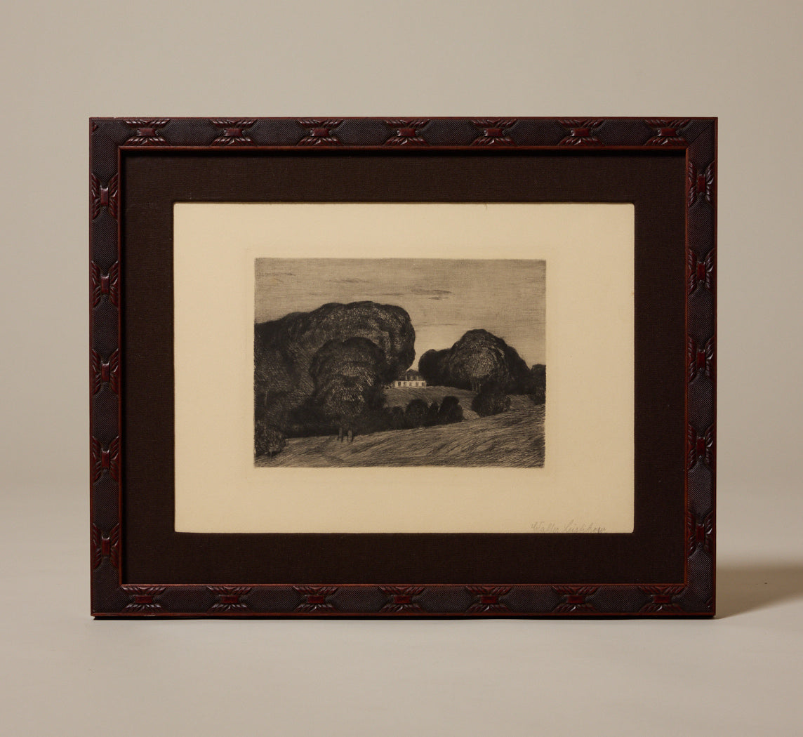 "THE HOUSE" ORIGINAL ETCHING, 1899