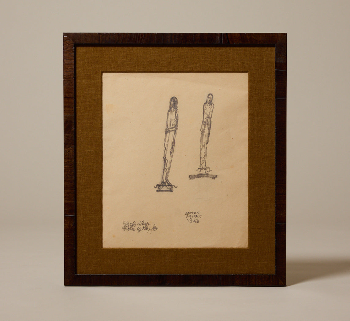VIENNESE SCULPTURE STUDY BY ANTON HANAK (1875-1934), 1928