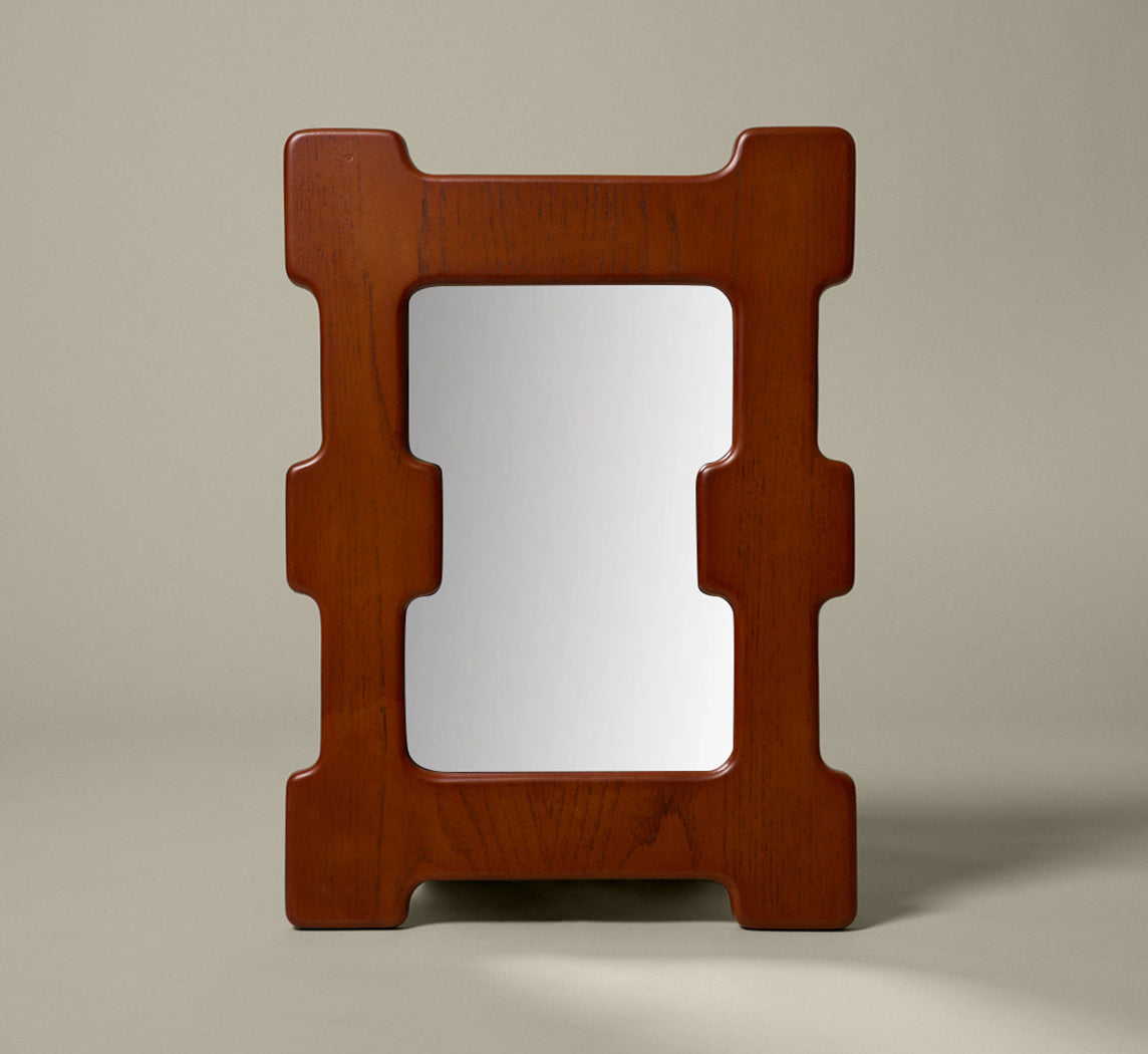 1970S DUTCH BRUTALIST MIRROR