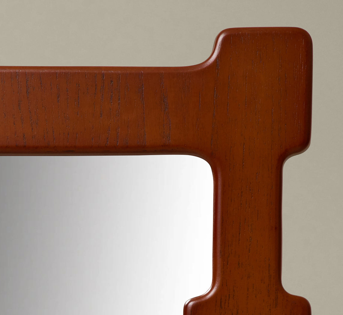 1970S DUTCH BRUTALIST MIRROR