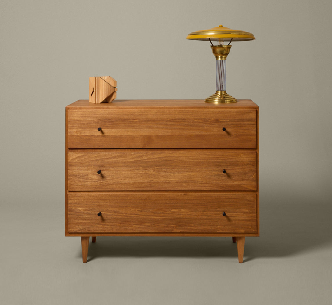 MIDCENTURY CHEST OF DRAWERS IN THE STYLE OF PAUL MCCOBB